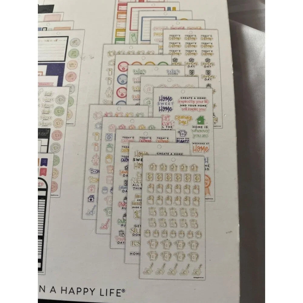 Happy Planner midst bustling
